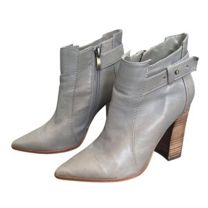 Steven by Steve Madden Klick booties genuine leather Gray